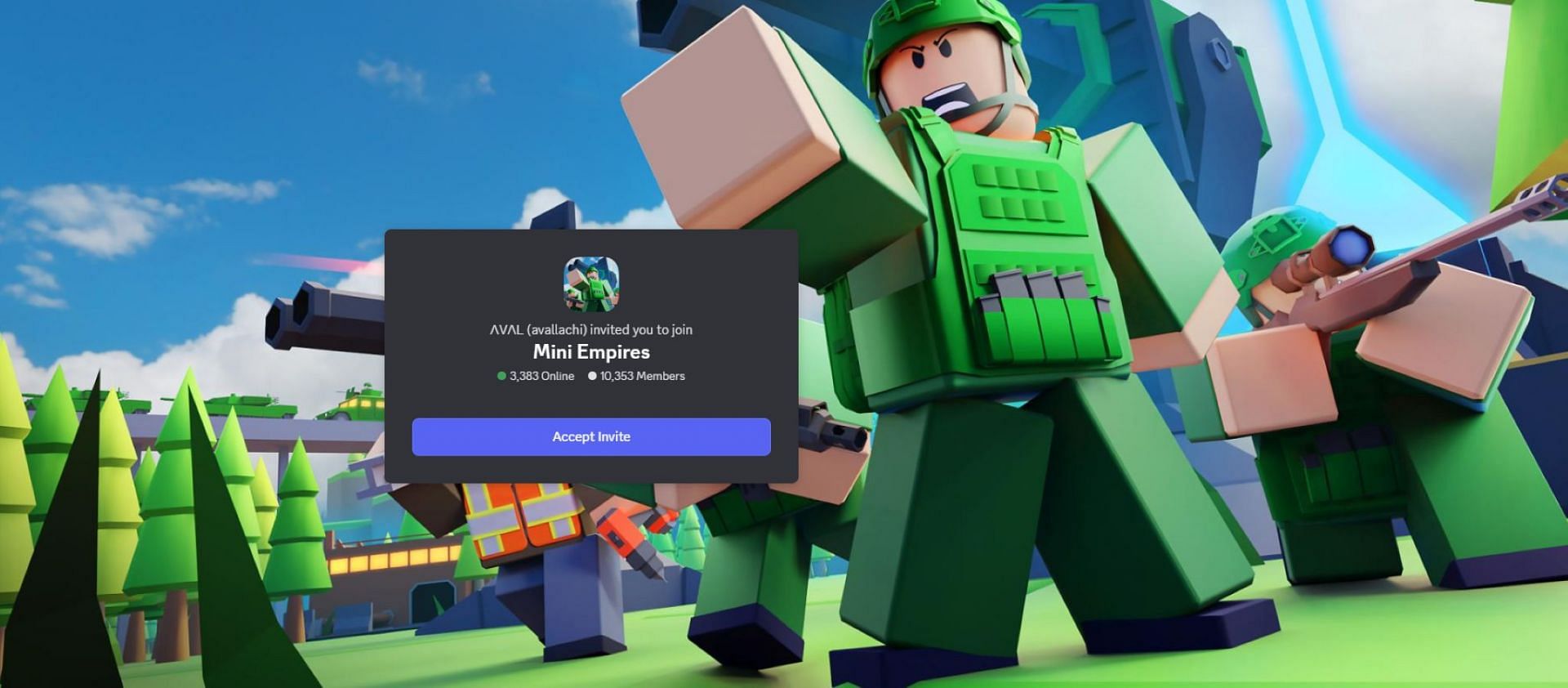 Discord link (Image via Discord)